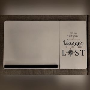 Lap Desk with Inspirational Quote